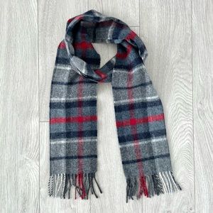 J.Crew Plaid Tartan Wool Scarf